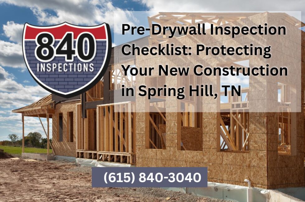 Pre Drywall Checklist.pdf Pre-drywall inspection checklist Spring Hill | Veteran Owned